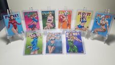 ACEO PSC 9 Sketch Card Set Lot Signed COA Planet Comics Sexy Pinups Golden Age picture