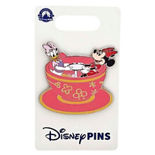Disney Parks Minnie & Daisy Teacups Spinning Ride Trading Pin 2024 - NEW picture