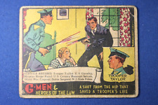 1936 Gum G-Men & Heroes of The Law - #6A Shot from the Hip... - Poor picture