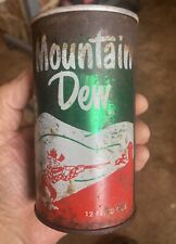 Vintage 1960s MOUNTAIN DEW CAN HILLBILLY 12floz picture