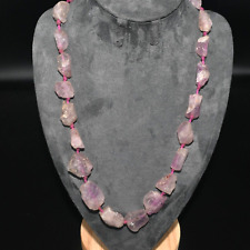 Ancient Bactrian & Roman Natural Amethyst Bead Necklace including 20 Beads picture
