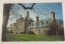 Vintage Post Card Carters Grove Plantation Williamsburg Virginia picture