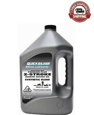 Quicksilver Premium plus 2-Stroke Synthetic Blend Marine Oil - 1 Gallon, New; picture