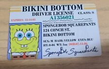 SpongeBob  ID Driver License picture