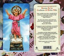 Divino Niño - Spanish - Plastic Holy Card HC10-033S picture