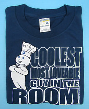 FS NIP PILLSBURY DOUGHBOY ADULT LARGE T-SHIRT -COOLEST MOST LOVEABLE GUY IN ROOM picture