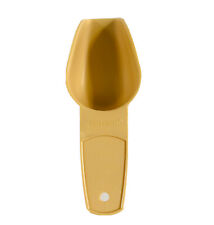 Vintage Tupperware Mini Small Canister Scoop Number 878-8 Kitchen Gadget Tan picture