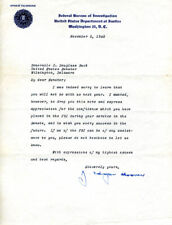 J. EDGAR HOOVER - TYPED LETTER SIGNED 11/05/1948 picture