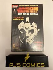 JASON GOES TO HELL THE FINAL FRIDAY COMIC #1 MOVIE ADAPTATION VOORHEES TOPPS OOP picture