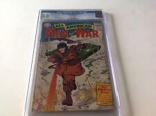ALL AMERICAN MEN OF WAR 21 CGC 5.0 OFF WHITE PAGES EASY COMPANY PROTOTYPE HEATH picture