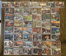 1962 Topps Civil War News Trading Cards Low Grade Lot of 49 Different picture