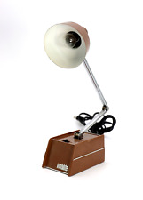 Vintage Mobilite Articulating Desk Lamp Brown with Lo and Hi Setting Works picture
