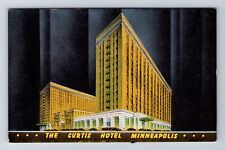 Minneapolis MN-Minnesota, The Curtis Hotel, Advertisement, Vintage Postcard picture
