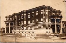 Real Photo Postcard The Brent Flats Apartment Building in Gary, Indiana picture