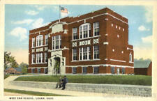 Logan,OH West End School Hocking County Ohio Antique Postcard Vintage Post Card picture