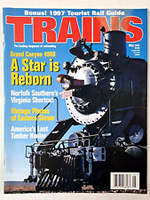 May 1997 TRAINS magazine trains railroad picture