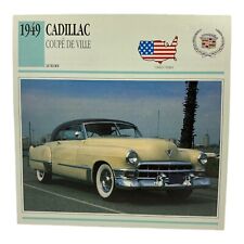 Cars of The World - Single Collector Card Edito-Sevice 1949 Cadillac Coupe de V picture