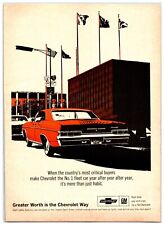 1966 Chevrolet Impala Sport Sedan -Original Car Print Advertisement (8in x 11in) picture