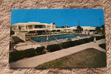 Sarasota FL Florida Lido Beach Pool 1950's Postcard picture