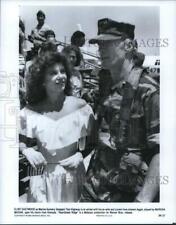 1986 Press Photo Clint Eastwood and Marsha Mason star in 