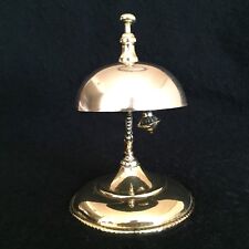 GENERAL STORE / HOTEL ANTIQUE BRASS SERVICE CALL TAP BELL - CIRCA 1900 picture
