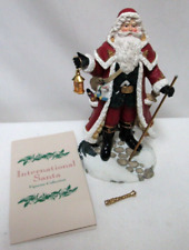 Father Christmas International Santa Figurine Collection Vintage with Box 8.3