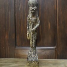RARE ANCIENT EGYPTIAN ANTIQUITIES Statue Large Of Goddess Sekhmet Made Granite picture