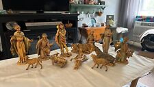 Vintage 1984 Fontanini Depose Italy Nativity Set Figures Lot Of 13 Beautiful picture