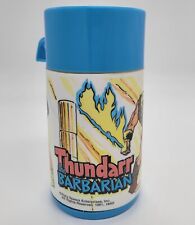 VINTAGE 1981-1982 THUNDARR THE BARBARIAN LUNCHBOX THERMOS ONLY ~ ABC TV CARTOON picture
