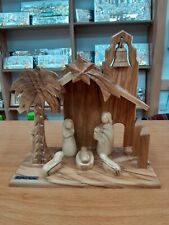 Nativity Cave Olive Wood The cave of Jesus Birth Grotto - Hand Made-Bethlehem picture