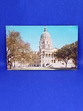 Postcard State Capital Building Topeka Kansas #309 picture