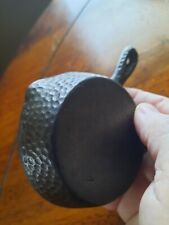 Nice Old Miniature Hammered Antique Cast Iron Skillet Sample Size  picture
