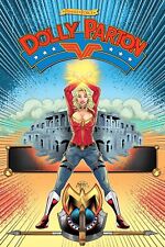 Female Force Dolly Parton Comic Book Variant Wonder Woman ONLY 50 Printed picture