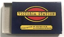 Vintage Empty Matchbook Box Cover - Victoria Station Restaurant    D picture