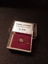 Vintage Fidelitone Phonograph Needle 33 1/3 - 45rpm A-231 New Old Stock picture