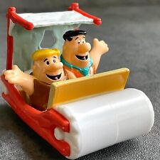 Vintage 1998 Hanna Barbera The Flintstones Fred & Barney Flintmobile Toy Car NEW picture