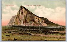 Postcard C 440, Gibraltar , Rock from Santa Barbara, c1909 picture