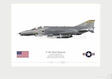 Warhead Illustrated F-4G Wild Weasel 81st FS, 52nd FW  #211 Aircraft Print picture