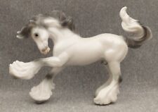 Breyer 2023 TSC Exclusive M1 Gypsy Vanner Brishen mold Stablemate NEW Pearl Grey picture