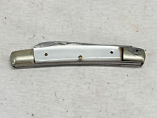 Vintage Romo Japan J-200 Stainless Steel Folding Pocket Knife HTF Read picture