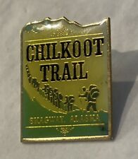 Chilkoot Trail Alaska Pin Skagway Alaska Collectible Souvenir Pin Lapel picture