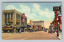 Albuquerque NM, KIMO Theatre Advertising, New Mexico Vintage Postcard picture