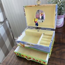 Vtg 1999 MADELINE Music Jewelry Box Keepsake by Schylling Working Dancing AS-IS picture