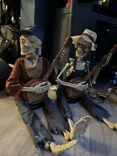 Animated Dueling Banjo Skeletons Halloween Decor Sound & Motion Activated picture