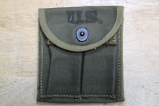 US Military Issue WW2 M1 Carbine Ammo Magazine Stock or Belt Pouch Canvas J15A picture