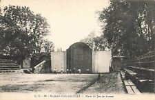 Vintage Postcard St Jean Pied De Port Place du Jeu de Paume France photo picture