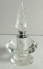 Faceted Crystal Diamond Cut Perfume Bottle picture