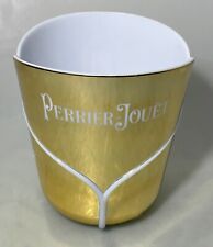 PERRIER JOUET Champagne Ice Bucket Cooler Gold Rare and Vintage Design picture