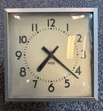 VINTAGE STANDARD FLEXCHRON MASTER CONTROL CLOCK Domed Glass School / Industrial picture