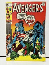 Avengers #78 - 1st App Lethal Legion - 2nd App M’baku the Man-Ape - Marvel 1970 picture